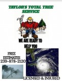Total Tree Service- Storm Prep - licensed and insured