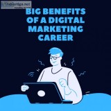 Big benefits of a digital marketing career