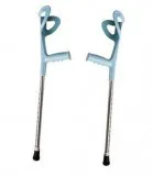 Lightweight 2x Adjustable Forearm Arm Cuff Support Crutch