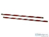 WF1525A RedWhite Spiral Demo Rattan Escrima Stick Set