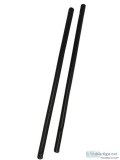 WF0530A-B(2) SALE Pair BLACK Rattan Escrima Kali Arnis Fight Sti