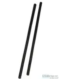 WF0530A-B(2) SALE Pair BLACK Rattan Escrima Kali Arnis Fight Sti