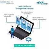 Manage vendors with tyasuite vendor management software