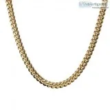 10mm 18k Gold Plated Miami Cuban Link