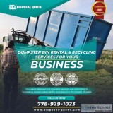 Eco Friendly Waste Disposal and Recycling Vancouver