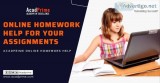Online Homework Help For Your Assignments