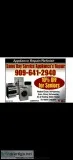 APPLIANCE REPAIR SAME DAY SERVICE ALL MAKES AND MODELS 