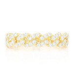 Cuban Ring 14K 0.57ctw