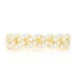 Cuban Ring 14K 0.57ctw