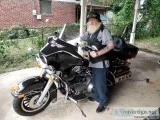 Shovel head Harley Davidson with all the bells and whistles