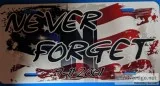 911 Never Forget License Plate