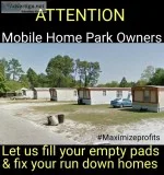 Park services mobile homes
