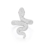 Snake Ring 14K 2.69ctw