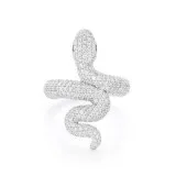 Snake Ring 14K 2.69ctw