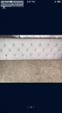 Gray Queen Head Board