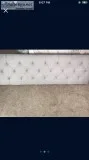 Gray Queen Head Board