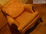 gold antique chair