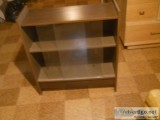 glass door bookshelf