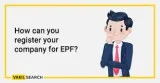 Epf registration online