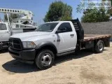 2012 DODGE RAM 5500HD FLATBED TRUCK 21505213