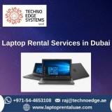 Get laptop rental services from techno edge systems in dubai