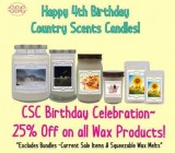 Birthday celebration for Caarol s Candles