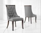 Michael Dining Room Chair in Grey (Accent Furniture) - Chic Pard