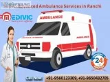 Medivic Road Ambulance Services in Ranchi At An Affordable Price