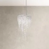 Buy Schonbek CH1211 Chantant 4 Light Pendant   Chandelier  Grays