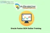 Oracle fusion scm online training