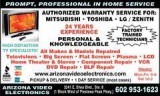 TV repairSTEREO repairLEDLCDPlasm aDLPsurround