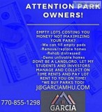 Park services mobile homes