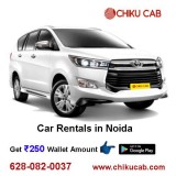 Get best cab booking Deals on car rentals in Noida.