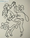 New - Hand-Made Wall Characters - Dancing Couple