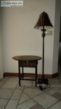 New - Pineapple Table and Lamp Set