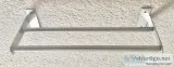 New - Stainless Steel Double TowelHand Towels Rail Rack