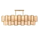 Buy John Richard Calcite Panel Twenty-Light Pendant  Chandelier 