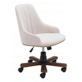 Buy Zuo Gables Office Chair Off White  Office Chairs  Graysonliv