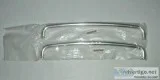 New - (2) 21&quot Brushed Nickel Shower Glass Door Towel BarPull
