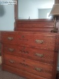 Eastlake Dresser with Mirror