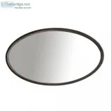 Oval Wooden Mirror - Chic Paradis luxe