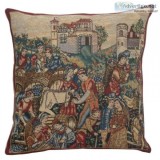 DECORATIVE WINEMERCHANTS 1 BELGIAN CUSHION COVER