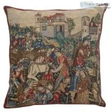 DECORATIVE WINEMERCHANTS 1 BELGIAN CUSHION COVER