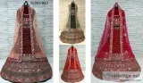 Classic Look  bridal lehengas with Pocket Friendly price in Chan