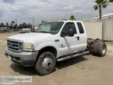 2004 FORD F450 SUPER DUTY EXTENDED CAB CAB and CHASSIS 89301213
