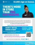 ATandT QUINCY RETAIL HIRING EVENT