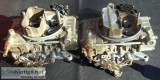 Set Of 2 Rebuilt Holley 4548  450 cfm Carburetors For Tunnel Ram
