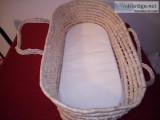 Portable Bassinet With Waterproof Mattress