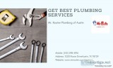 Get Best Austin Plumbing Professionals with Mr. Rooter Plumbing