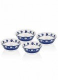 Billie Blue And White Porcelain Breakfast Bowls